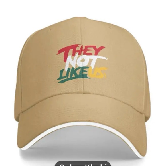 Other - “They Not Like Us” Tan Cap NWOT
